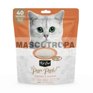 Kit Cat Value Pack de Pollo con Salmón 40 x 15g