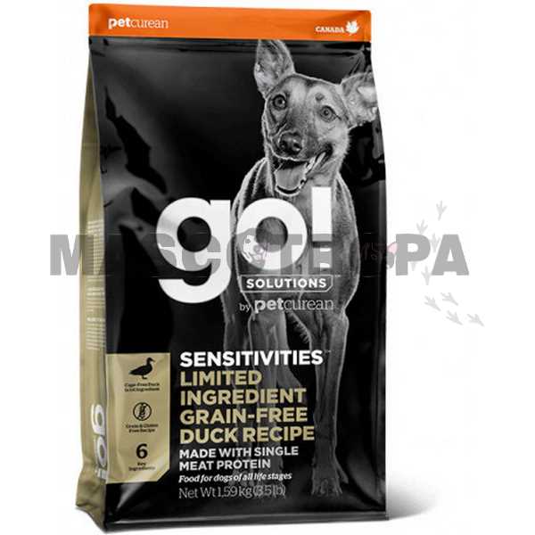 Go! SENSIBLES Limited Ingredient Grain Free de Pato
