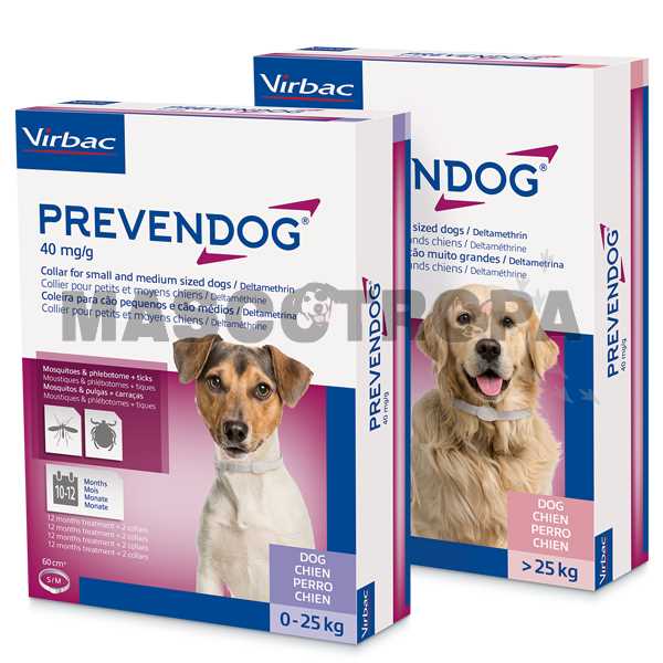 Virbac Pack 2 Collares Antiparasitarios Prevendog
