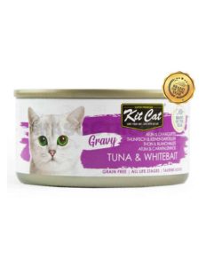 Kit Cat comida húmeda de Atún & Chanquete 70g